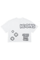 Icon Day 1 Tee White-Black